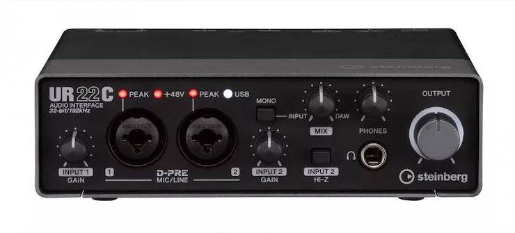 升级 USB-C 和 32/192：Steinberg 发布 UR22C、UR44C 和 UR816C 音频接口